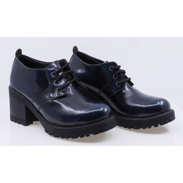 Pantofi dama casual piele naturala florantic Caspian 371 bleumarin