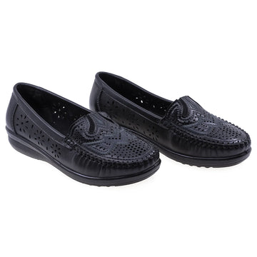 Pantofi Dama, 9083, Casual, Poliuretan, Negru
