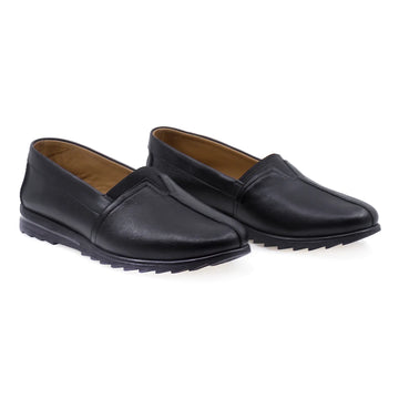 Pantofi dama casual piele naturala 82517 negru