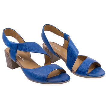 Sandale Dama, Caspian, CAS, Vera, Casual, Piele naturala, Turcoaz