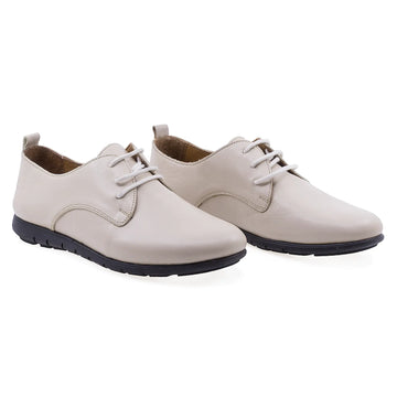 Pantofi dama casual piele naturala 82531 bej