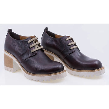 Pantofi dama casual piele naturala Caspian 371 maro box