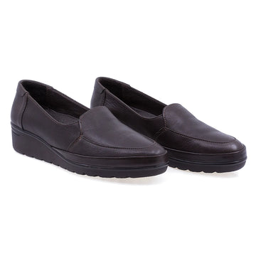 Pantofi dama casual Caspian piele naturala 3501 maro