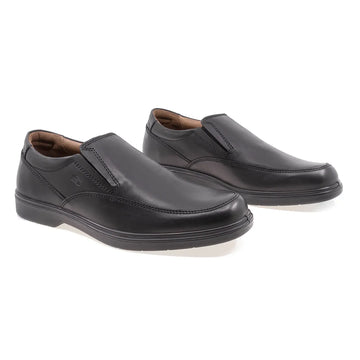 Pantofi Barbati, Caspian, Cas 150, Casual, Piele Naturala, Negru