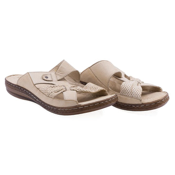 Sandale dama casual Caspian piele naturala 355 bej