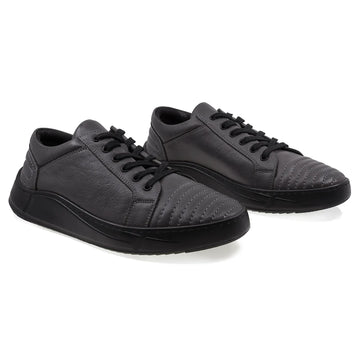 Pantofi Barbati, Caspian, Cas 870, Casual, Piele Naturala, Gri