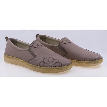 Pantofi dama casual piele naturala Caspian 4035 nud