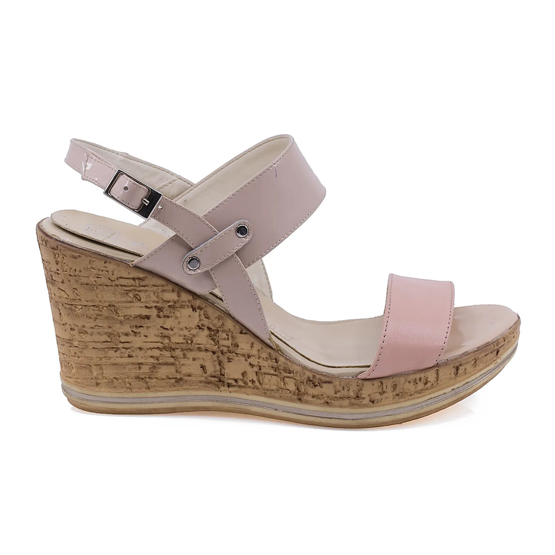 Sandale Dama, Caspian, CAS, 13, Casual, Piele naturala, Somon/nud