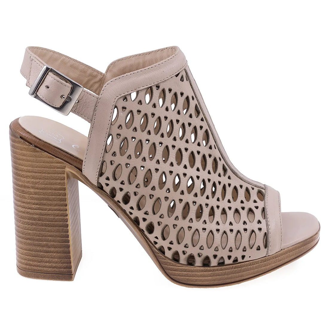 Sandale dama, Caspian, Cas-Vanesa-Lzr, Casual, Piele naturala, Bej