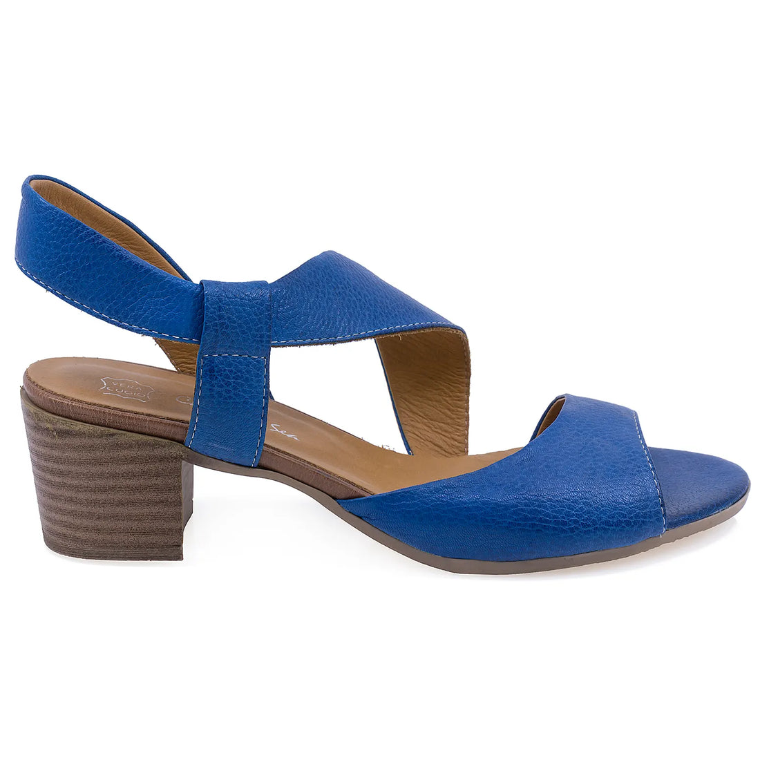 Sandale Dama, Caspian, CAS, Vera, Casual, Piele naturala, Turcoaz