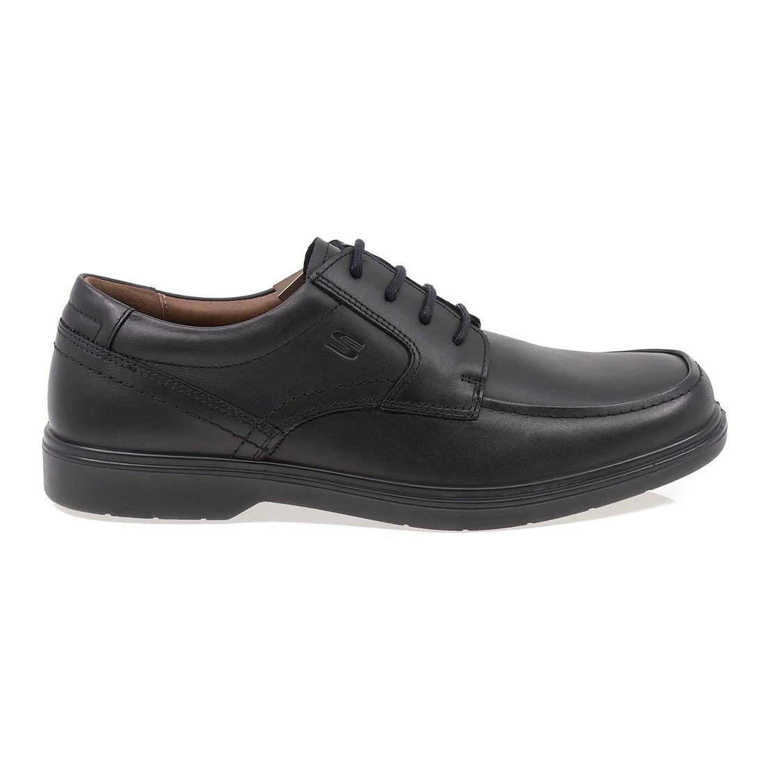 Pantofi Barbati, Caspian, Cas 160, Casual, Piele Naturala, Negru