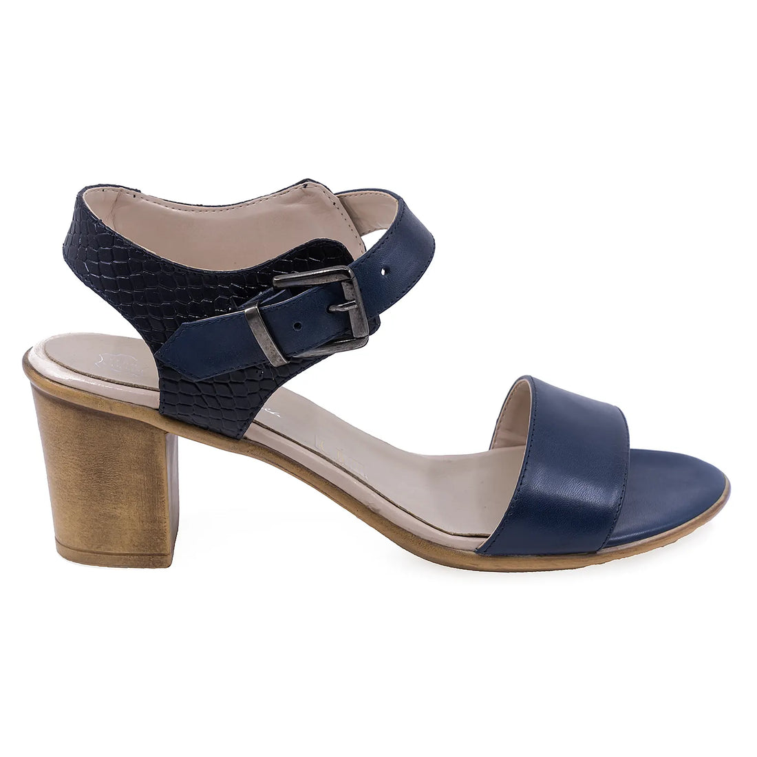 Sandale Dama, Caspian, CAS, Carla, Casual, Piele naturala, Bleumarin