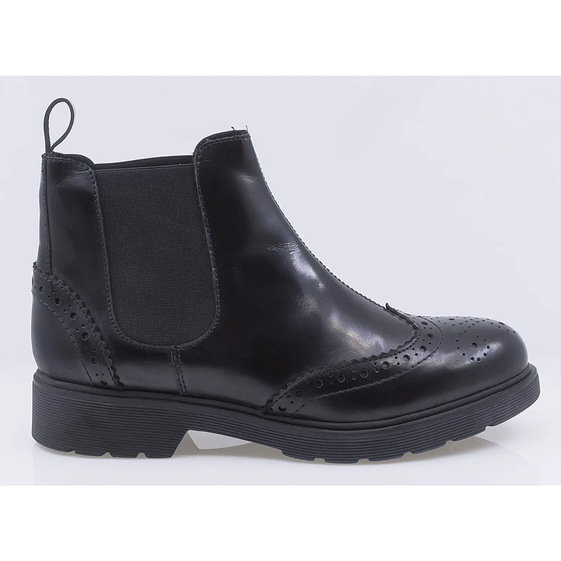 Ghete dama casual piele naturala florantic Caspian Tess/T negru