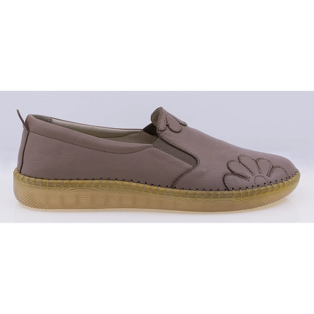 Pantofi dama casual piele naturala Caspian 4035 nud
