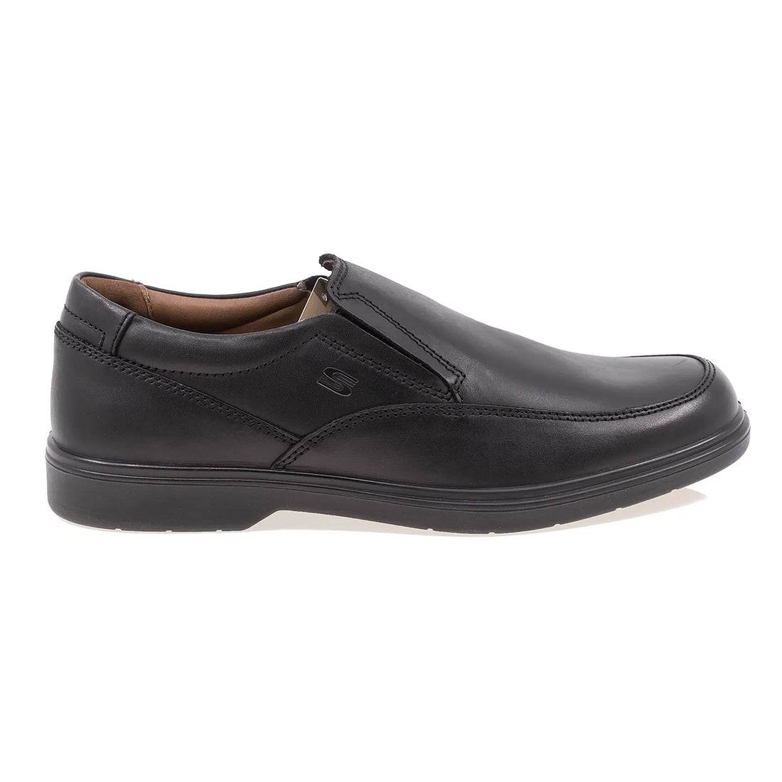 Pantofi Barbati, Caspian, Cas 150, Casual, Piele Naturala, Negru