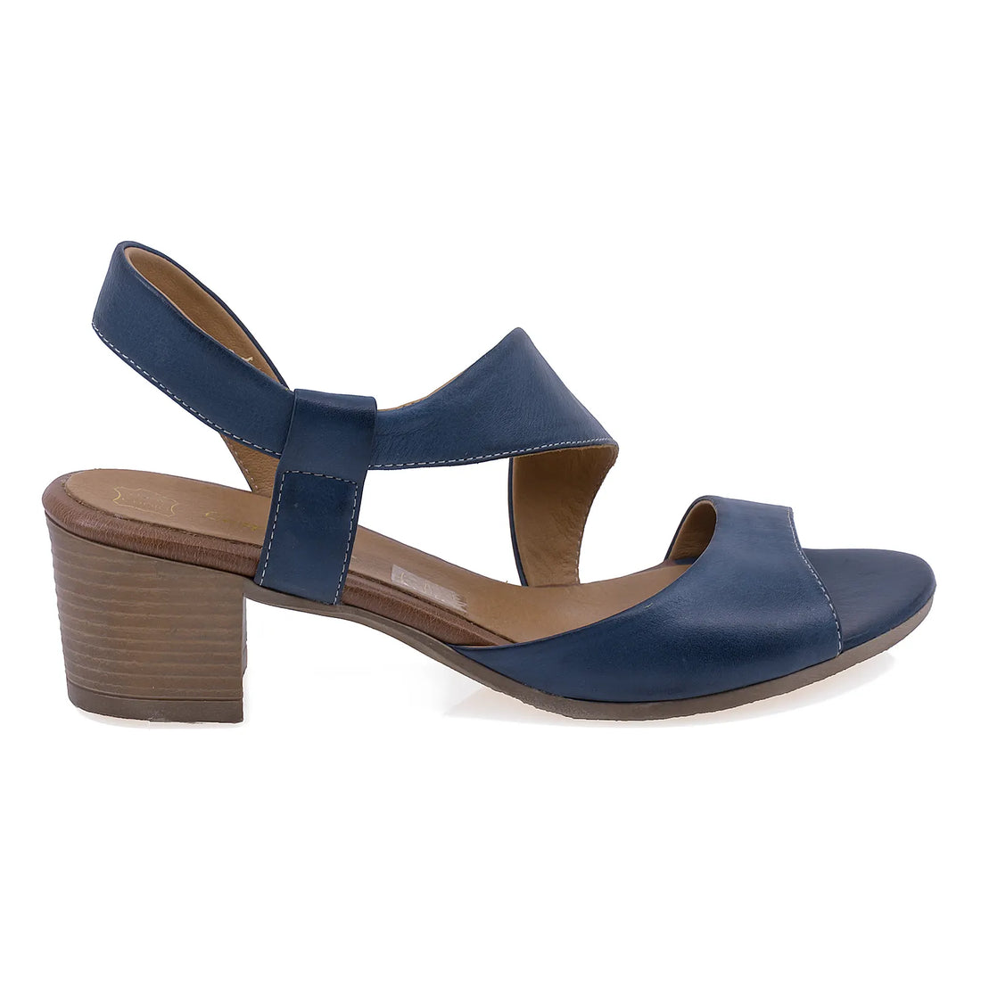 Sandale Dama, Caspian, CAS, Vera, Casual, Piele naturala, Albastru