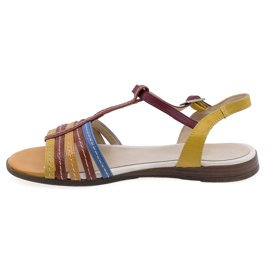 Sandale Dama, Caspian, CAS, Eva, Casual, Piele naturala, Color