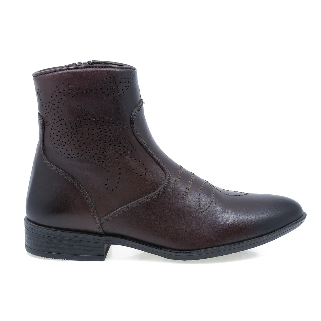 Ghete dama Caspian, Cas-Z2653, casual, piele naturala maro