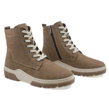 Ghete Dama, Caspian, Cas-Coco, Casual, Piele Nabuc, Maro