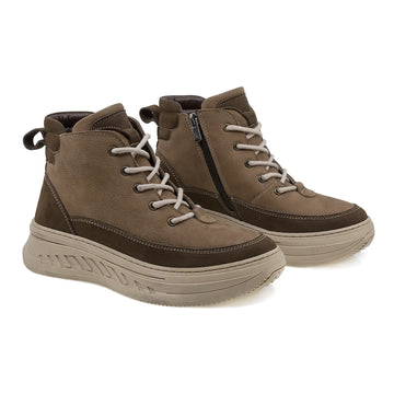 Ghete Dama, Caspian, Cas-Crina, Casual, Piele Nabuc, Maro