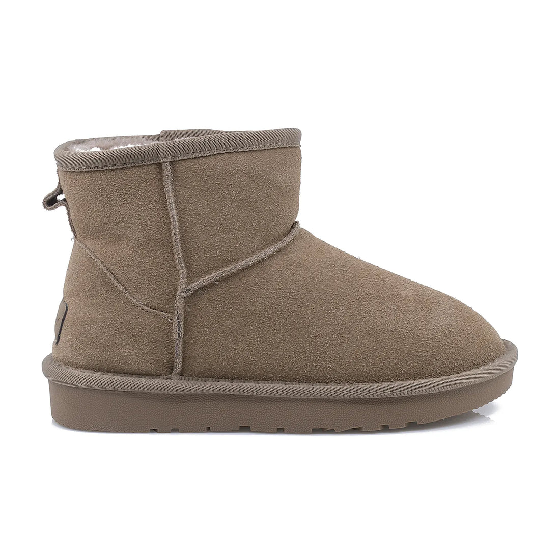 Ghete Dama, ENERGY, ENG-1201, Casual, Piele intoarsa, Taupe
