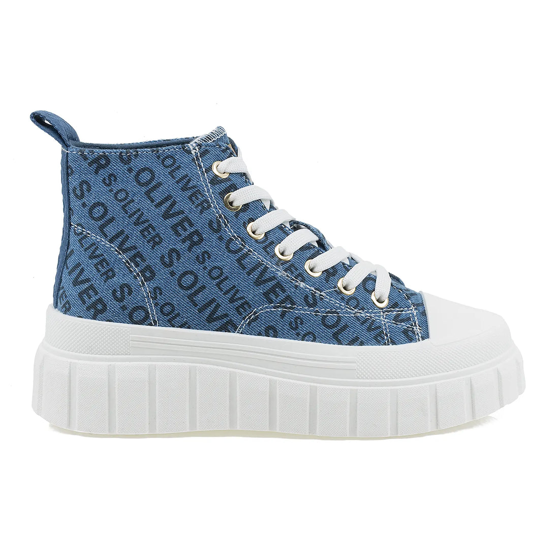 Ghete Dama, S.Oliver, Olv-25201-44, Casual, Piele Material de blug, Albastru