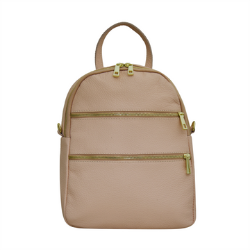 Rucsac Dama Piele naturala 3871, grej