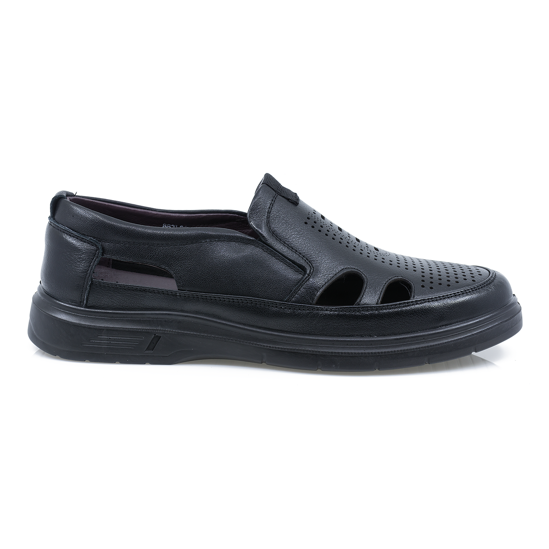 Pantofi Barbati, 883-L99, CASUAL, Piele Naturala, NEGRU