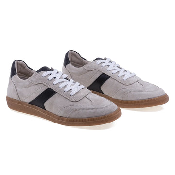 Pantofi dama, Caspian, Cas-6402, Casual, Piele naturala intoarsa, Taupe