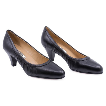 Pantofi Dama, Deska, DSK, M7211, Eleganti, Piele naturala, Negru