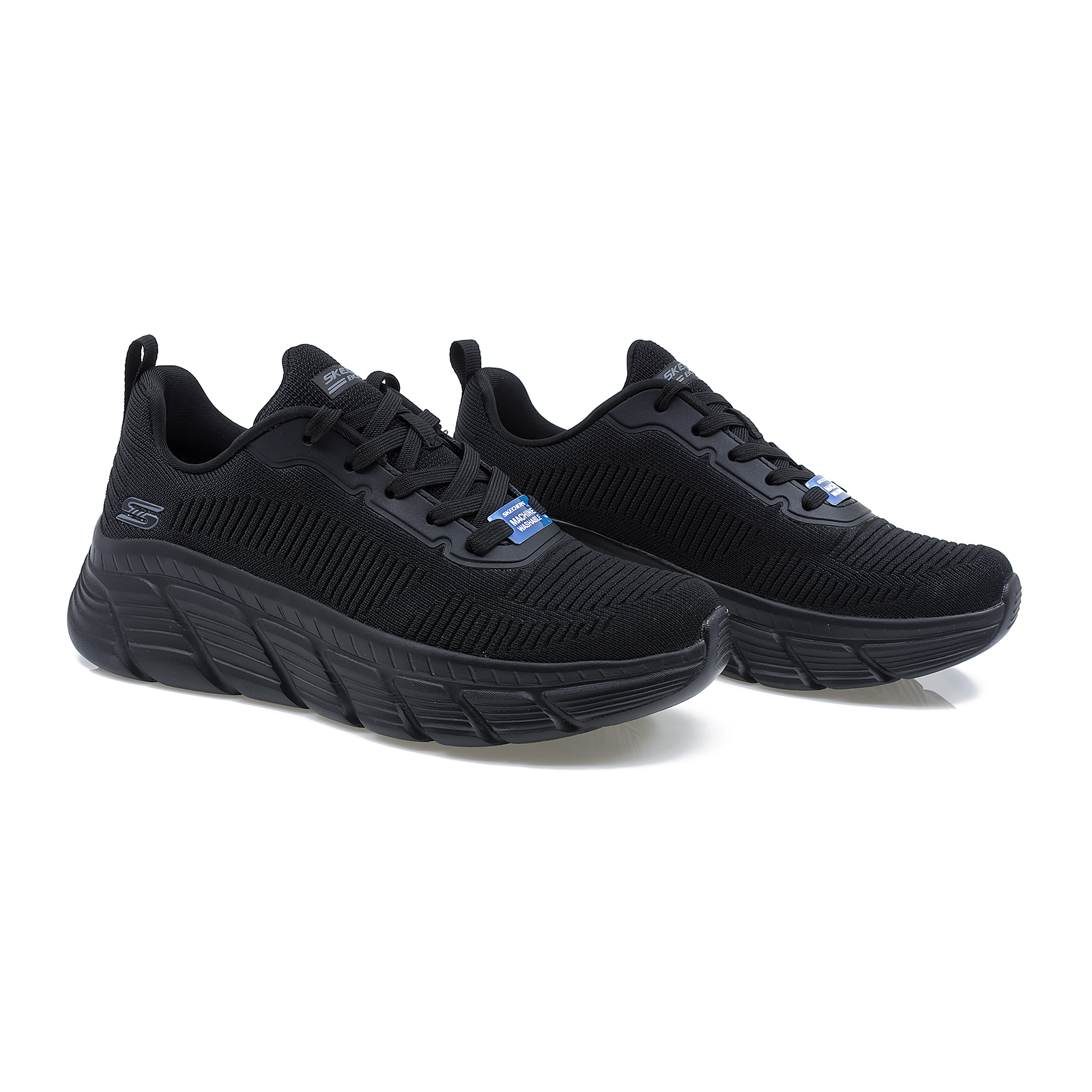 PANTOFI SPORT DAMA SKECHERS SKE 117385 MEMORY FOAM NEGRU