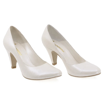 Pantofi Dama, Veronesse, VER, 138, Eleganti, Piele naturala, Bej deschis