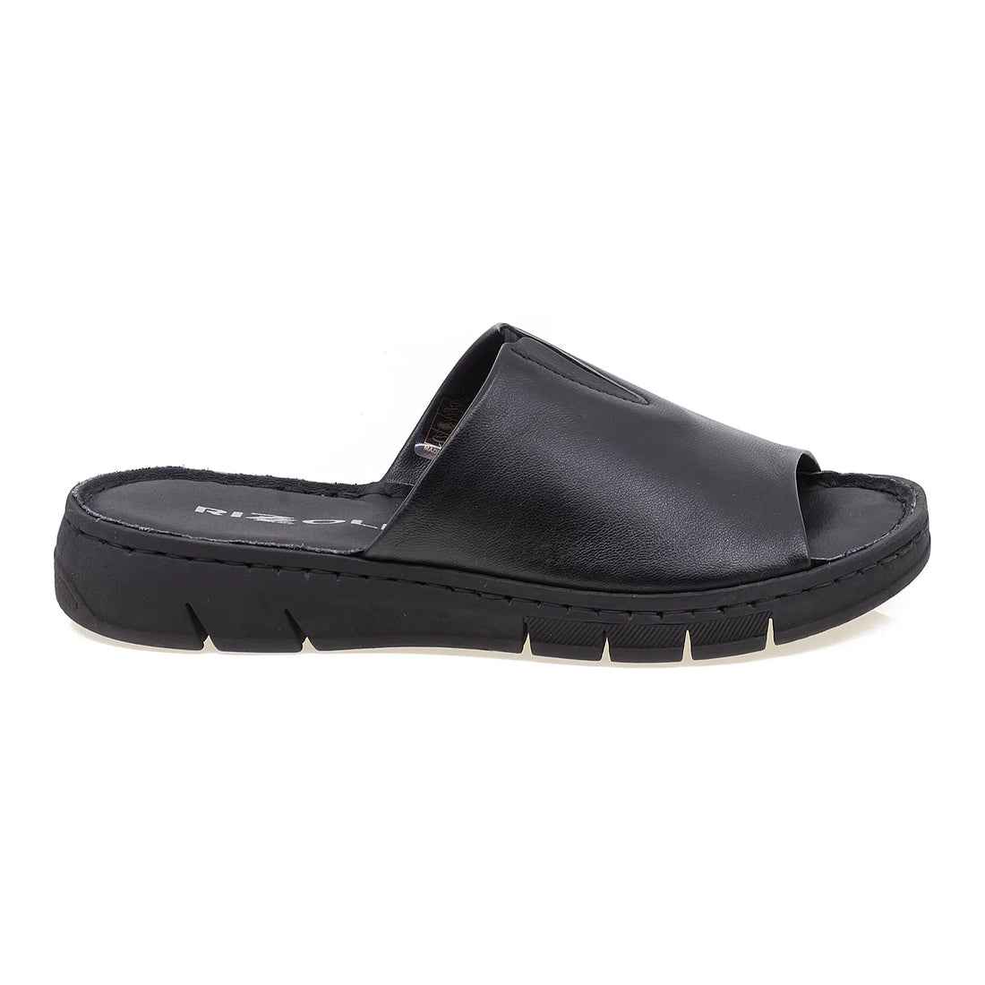 Papuci Dama, 3326133, Casual, Piele Naturala, Negru