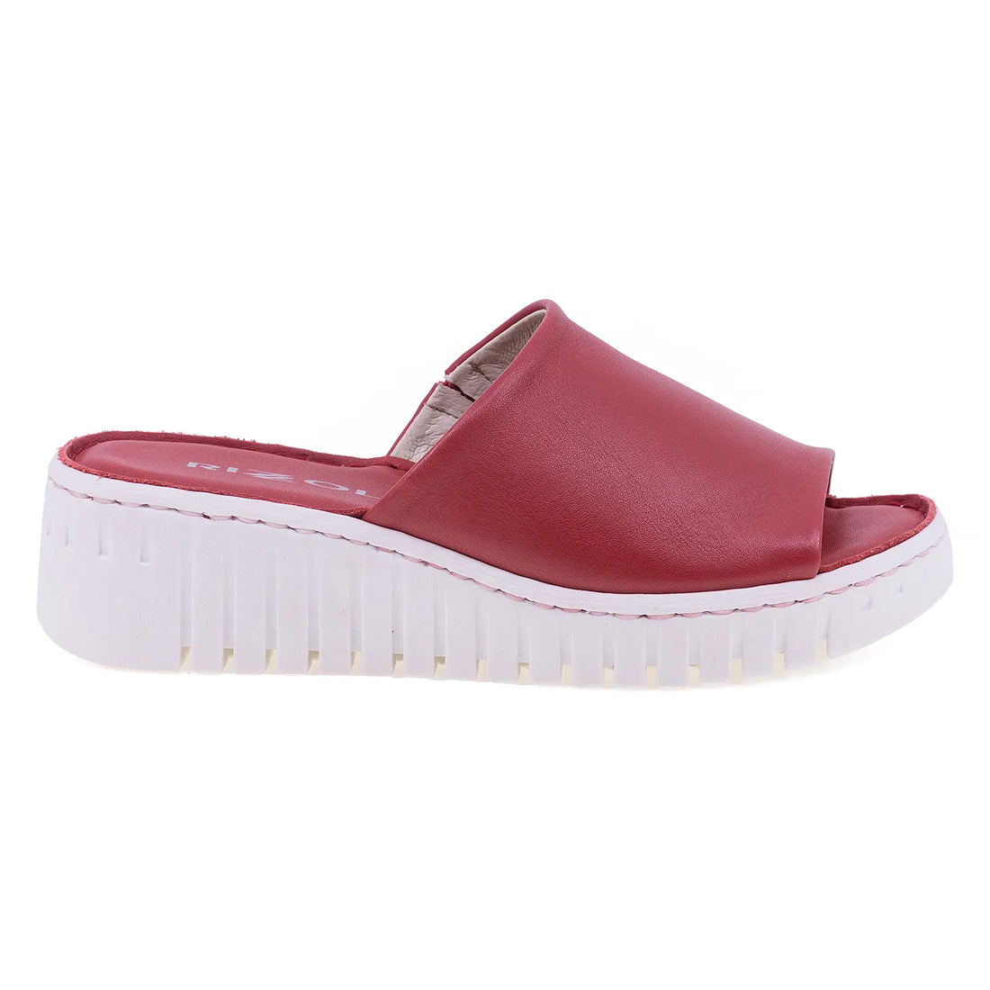 Papuci Dama, Caspian, Cas, 8215437, Casual, Piele Naturala, Rosu