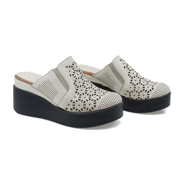 Saboti Dama casual piele naturala Anna Viotti 868-1 bej