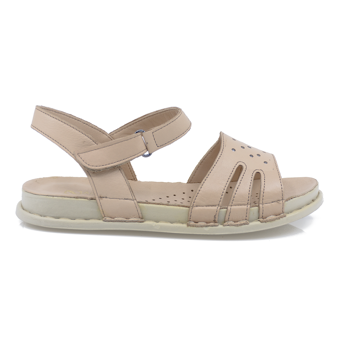 Sandale Dama, Anna Viotti, Ann-S202-30 Casual, Piele Naturala, Bej