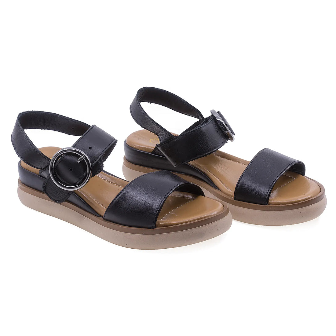 Sandale-dama-Caspian-Cas-23802-casual-piele-naturala-negru