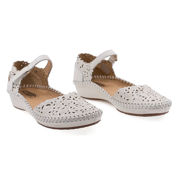 Sandale Dama, Pikolinos, PKO, 655-0906, Casual, Piele Naturala, Crem