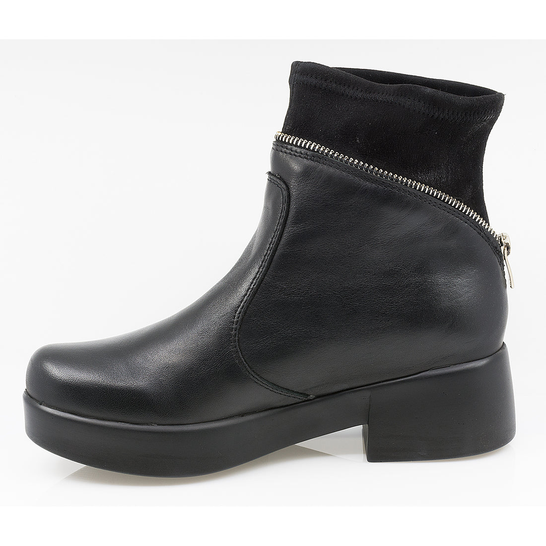 Ghete Dama,  Cas-MALI,  Piele Naturala negru