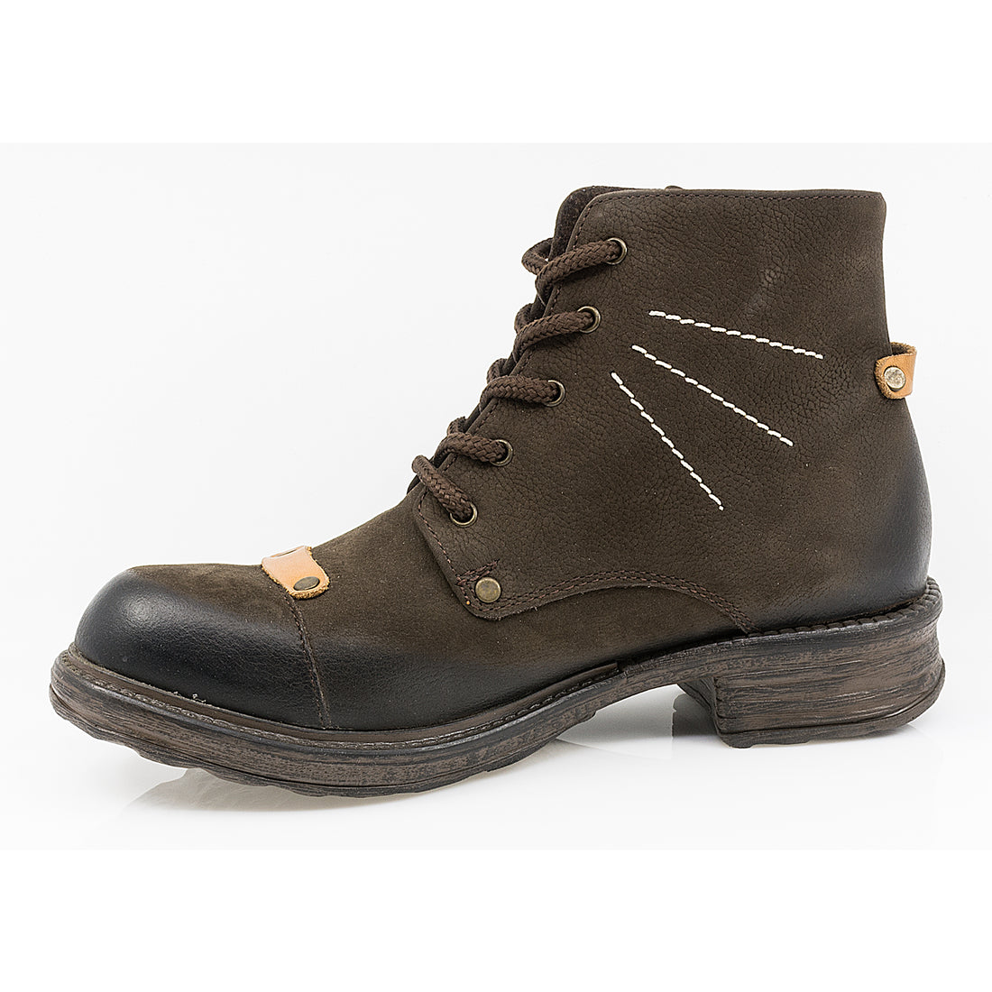 Ghete Dama, Caspian, Cas-Astra M, Casual, Piele Nabuc, Maro