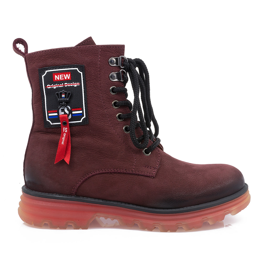 Ghete Dama, Caspian, Cas-Astra-T-ARI,  Piele Nabuc, Bordo