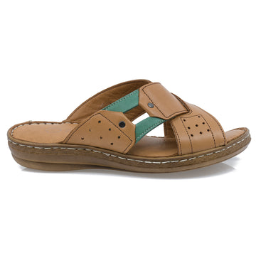 Papuci dama, Cas-320, Piele naturala