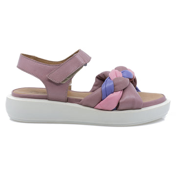 Sandale dama, Caspian, Cas-AL16, casual, piele naturala, multicolor