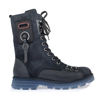 Ghete dama, Caspian, Cas-Arizona, Casual, Piele Nabuc, Negru