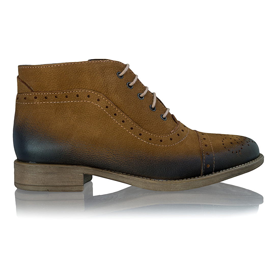 Ghete dama, Caspian,Cas-Mania, Piele naturala, Taba