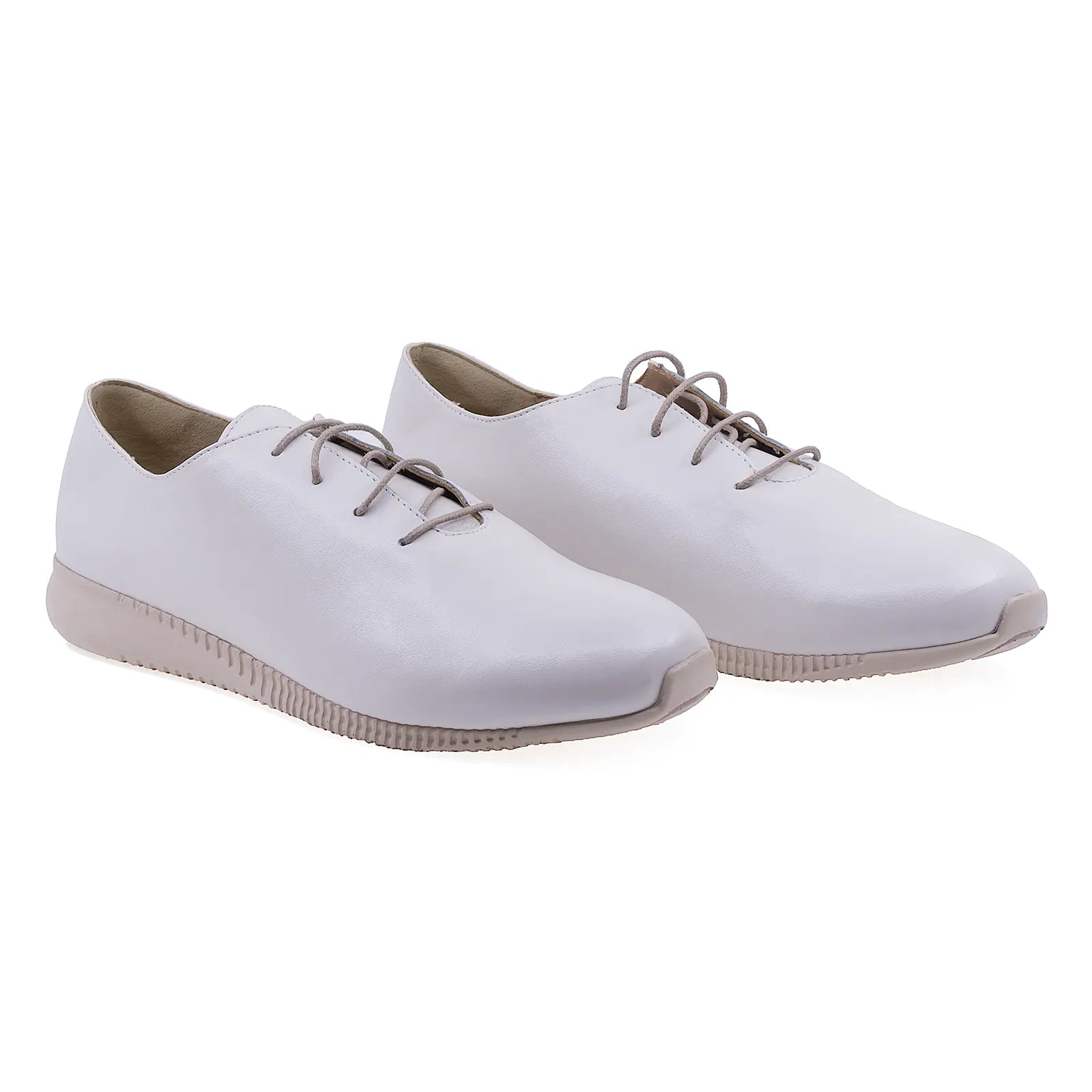 Pantofi dama, Caspian, Cas-Carina, casual, piele naturala, bej