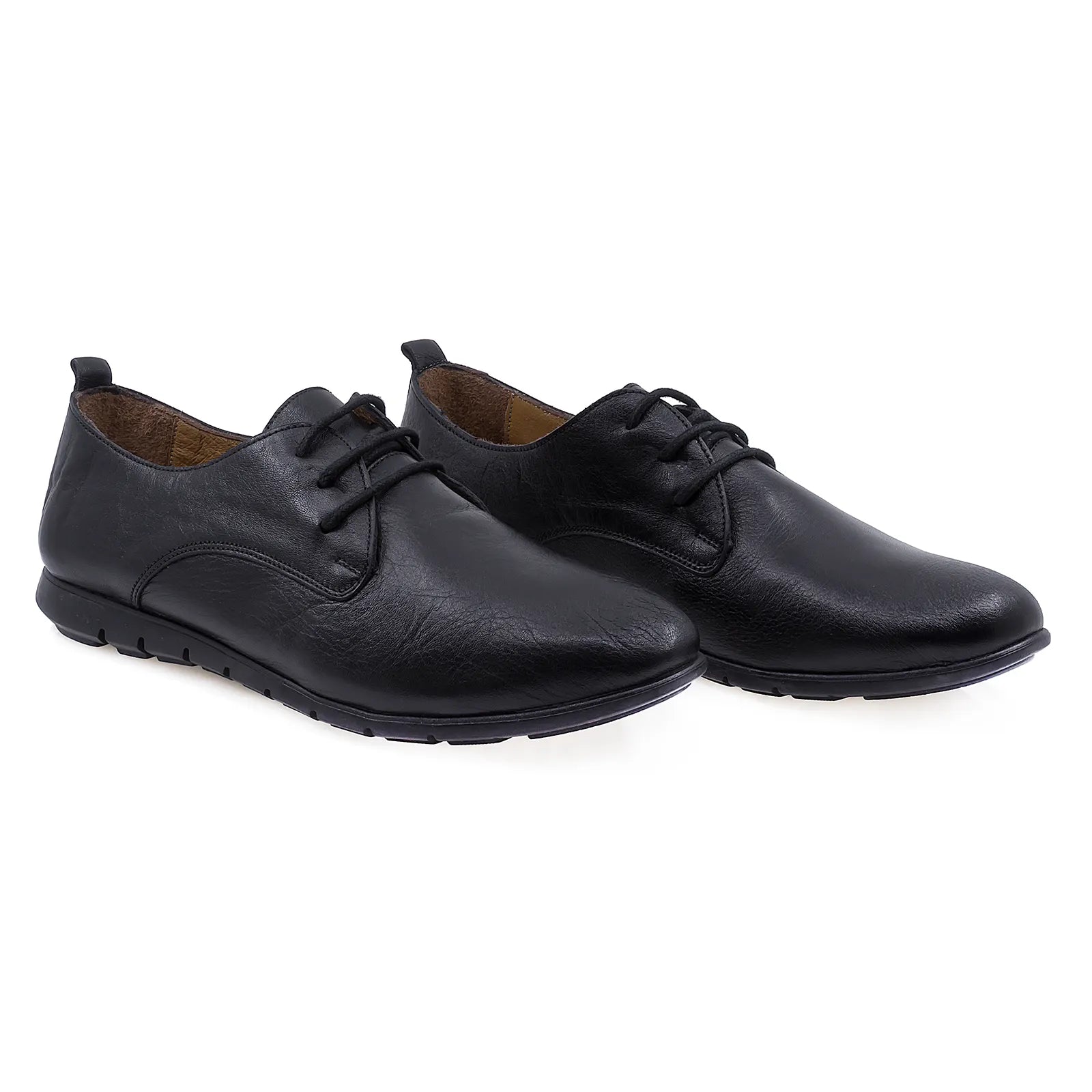 Pantofi dama casual piele naturala 82531 negru