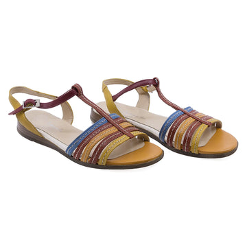 Sandale Dama, Caspian, CAS, Eva, Casual, Piele naturala, Color