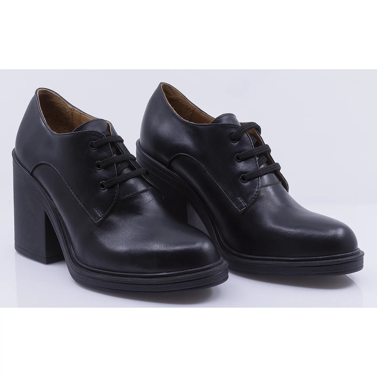 Pantofi dama casual piele naturala Caspian Ania negru