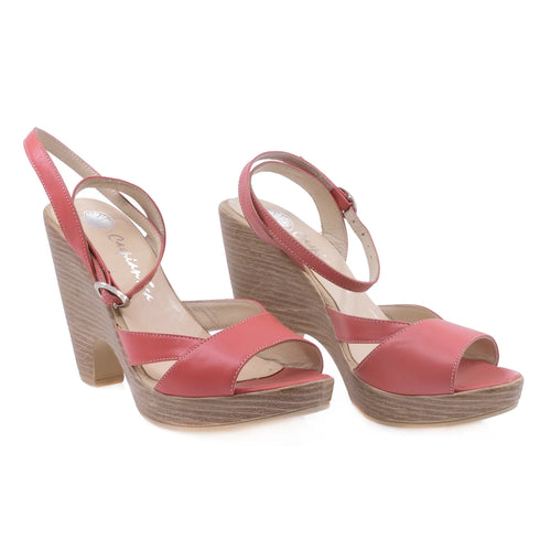 Sandale dama casual Caspian piele naturala 4 corai